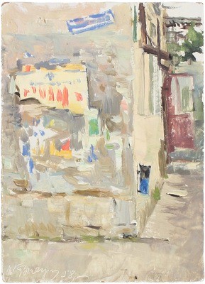 Кузнецов Николай Дмитриевич. Стена дома